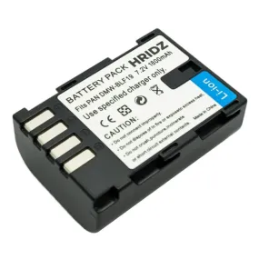 Hridz BLF19 Battery for Panasonic DMW-BLF19 G9 GH5s GH5 GH4 GH3