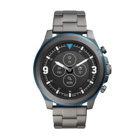 Hybrid Smartwatch HR Latitude Smoke Stainless Steel