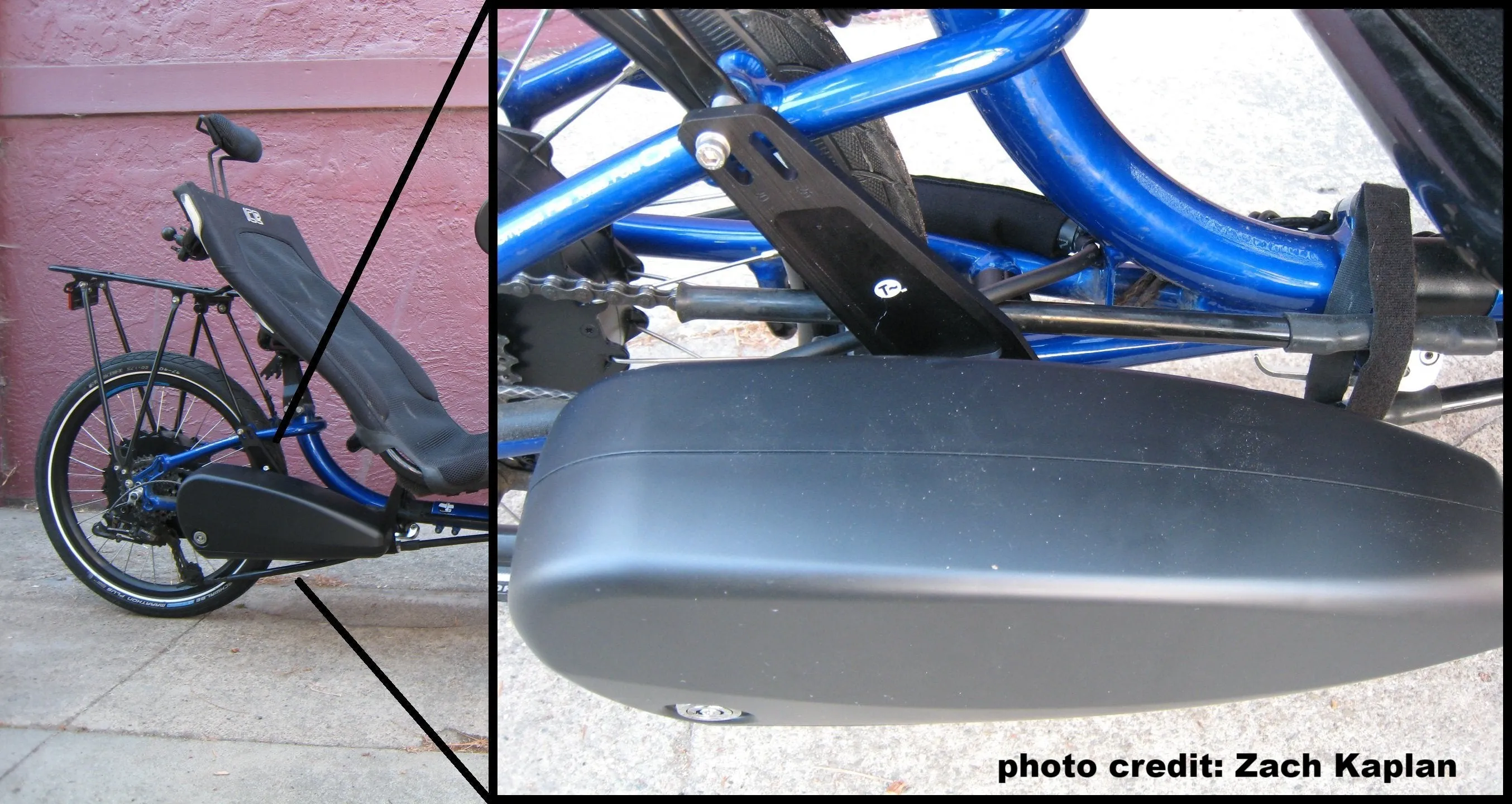 ICE Configured Battery Mount - Rigid Rear