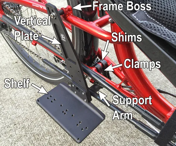 ICE Configured Battery Mount - Rigid Rear