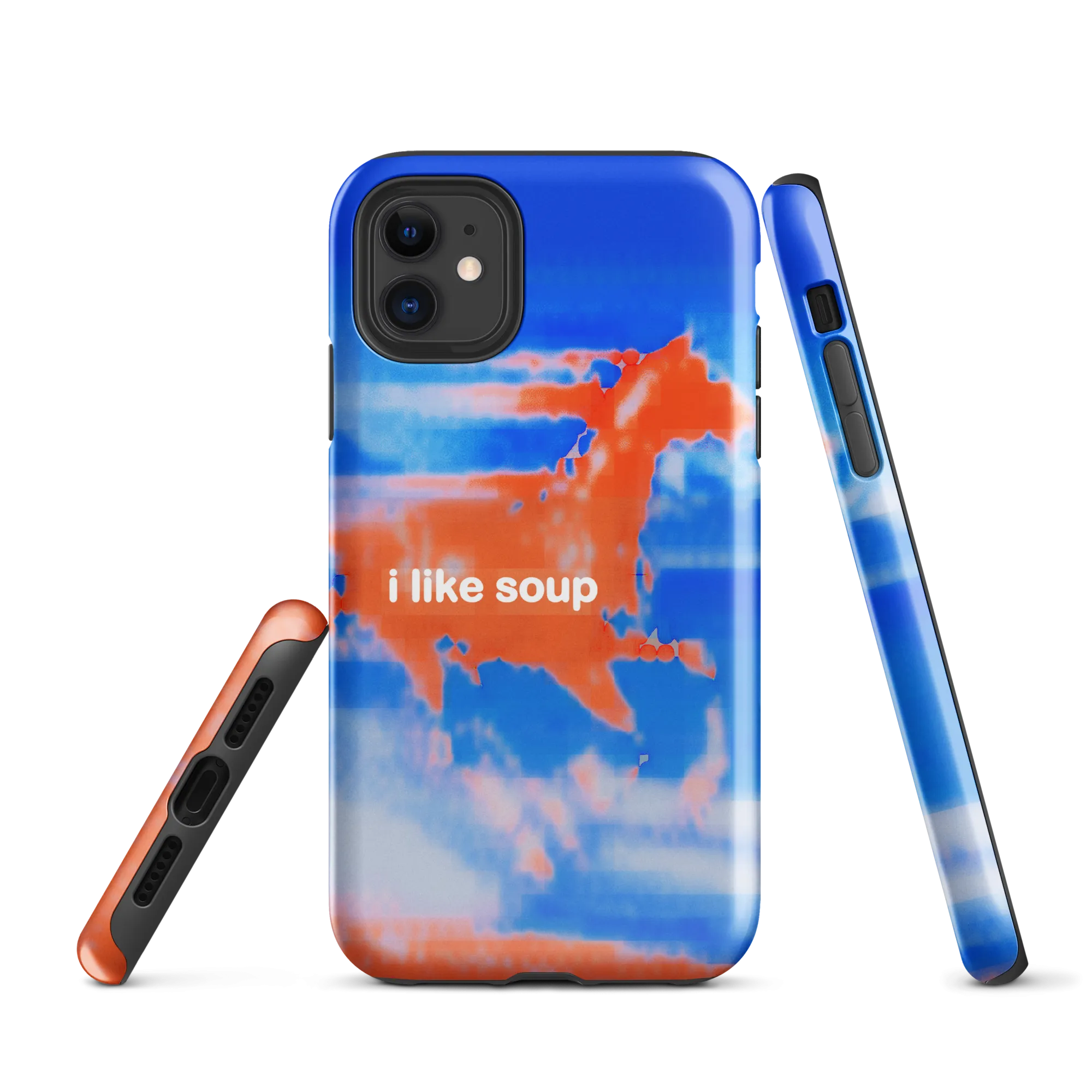 iphone tough case - i like soup