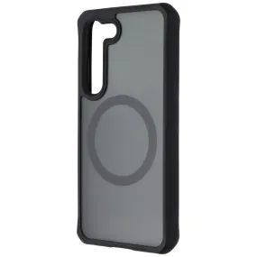 ITSKINS Hybrid_R Frost Case for MagSafe for Samsung Galaxy S23 - Black