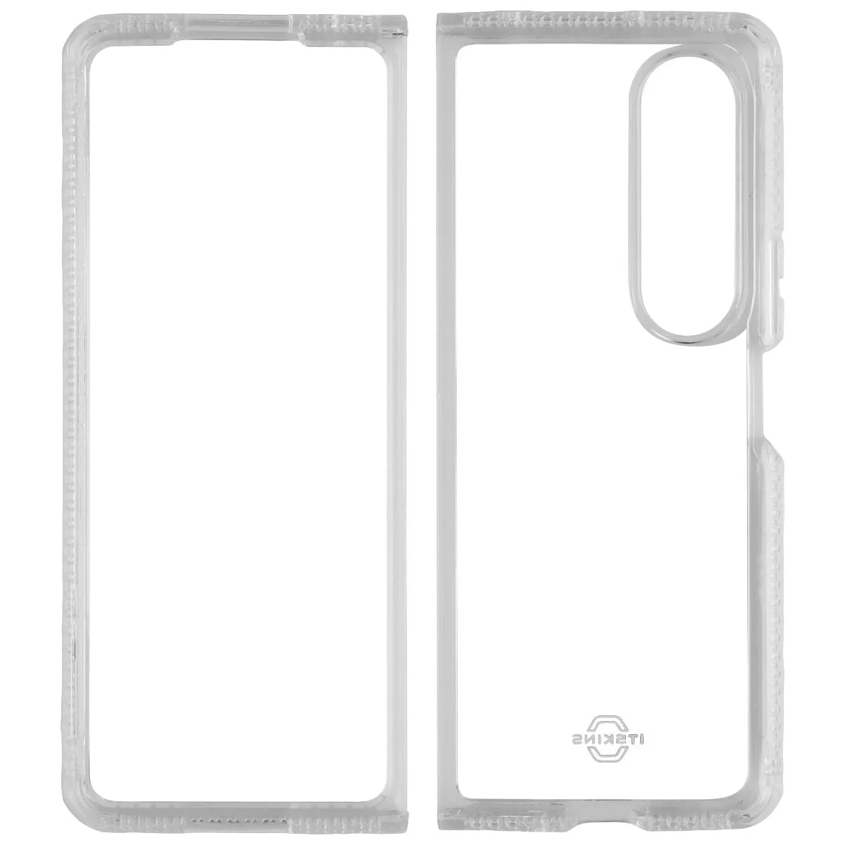 ITSKINS Hybrid_R Hinge Clear Case for Samsung Galaxy Z Fold4 - Transparent