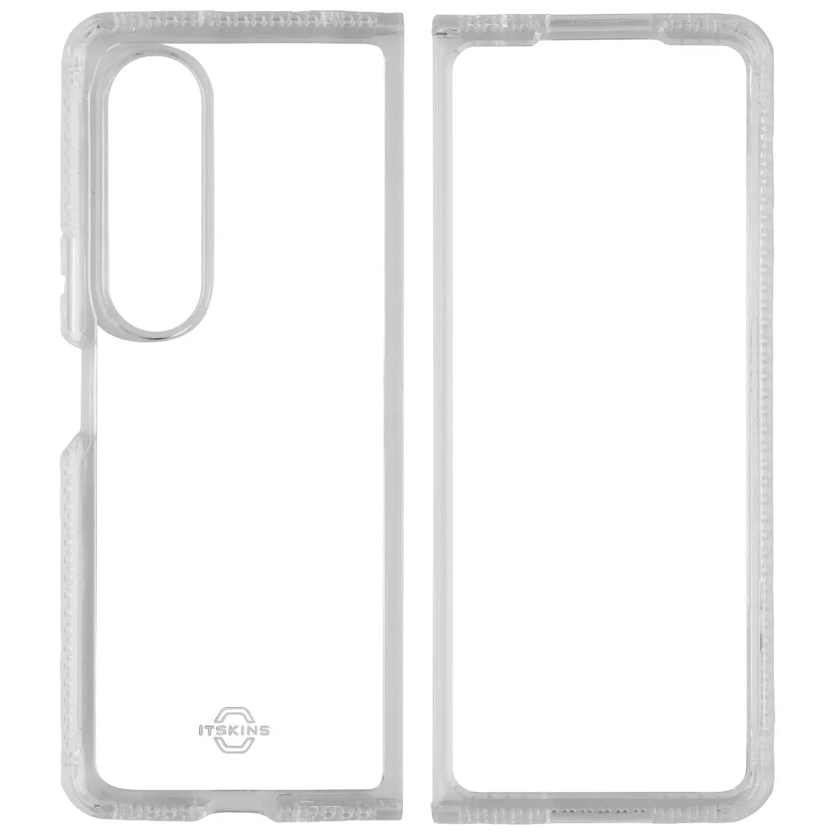 ITSKINS Hybrid_R Hinge Clear Case for Samsung Galaxy Z Fold4 - Transparent