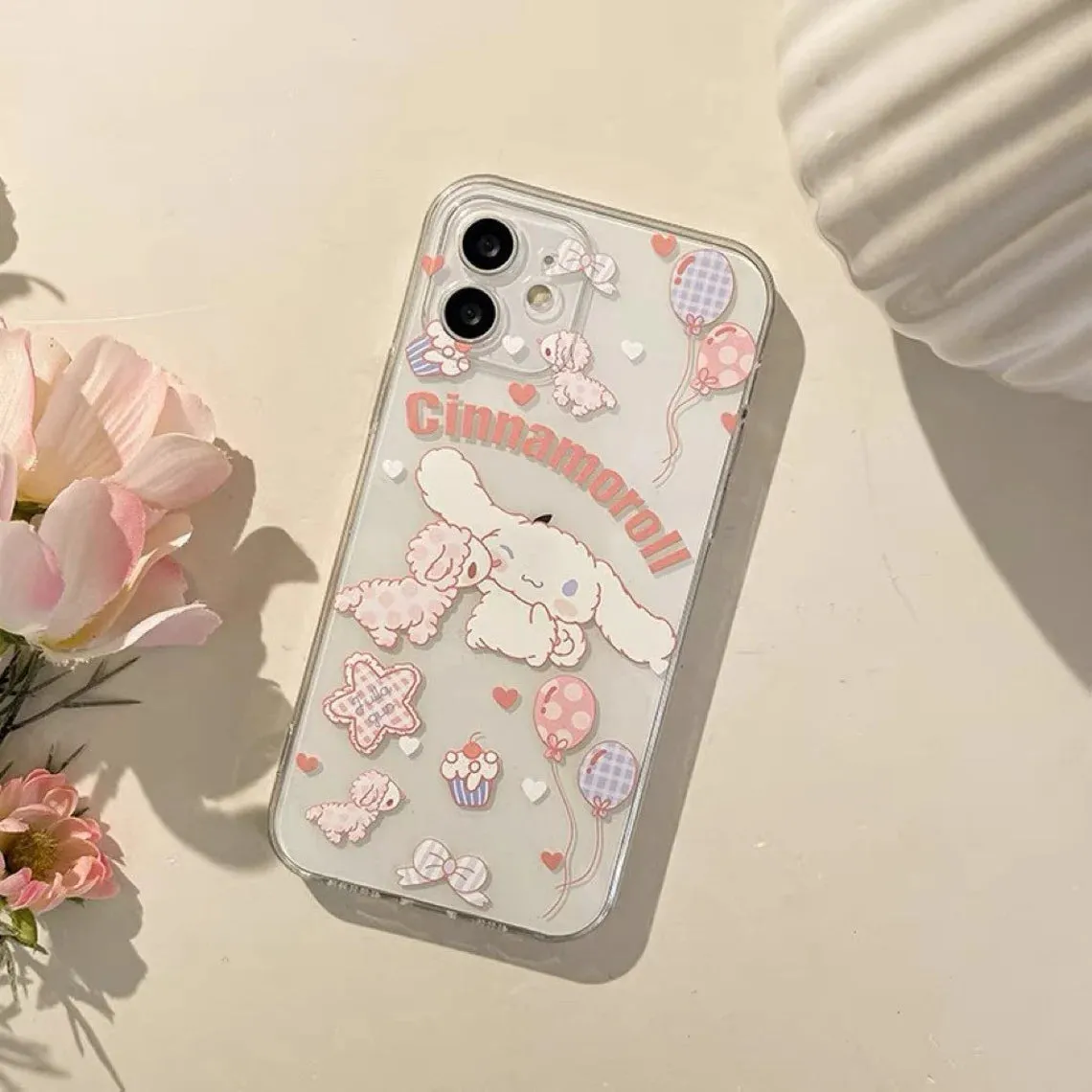 Japanese Cartoon CN with Sheep iPhone Case 6 7 8 PLUS SE2 XS XR X 11 12 13 14 15 Pro Promax 12mini 13mini