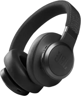 JBL Live 660NC - Wireless On-Ear Bluetooth headphones | Active Noise Cancelling technology | up to 50 hours battery life | Black