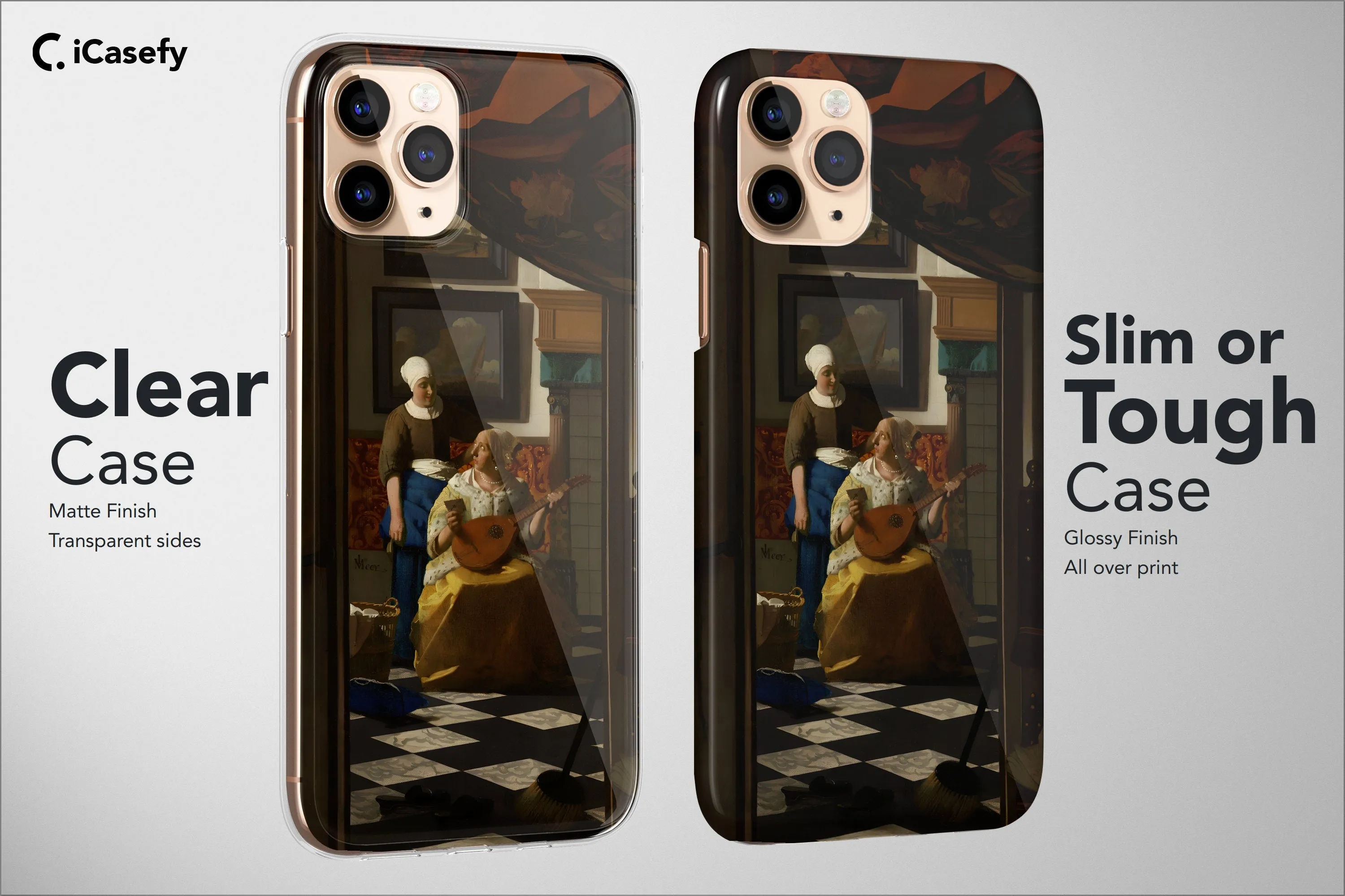 Johannes Vermeer Phone Case Baroque Art Cover