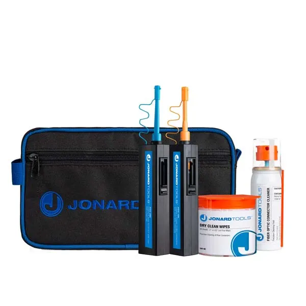 Jonard Tools - Fiber Optic Connector Cleaning Kit