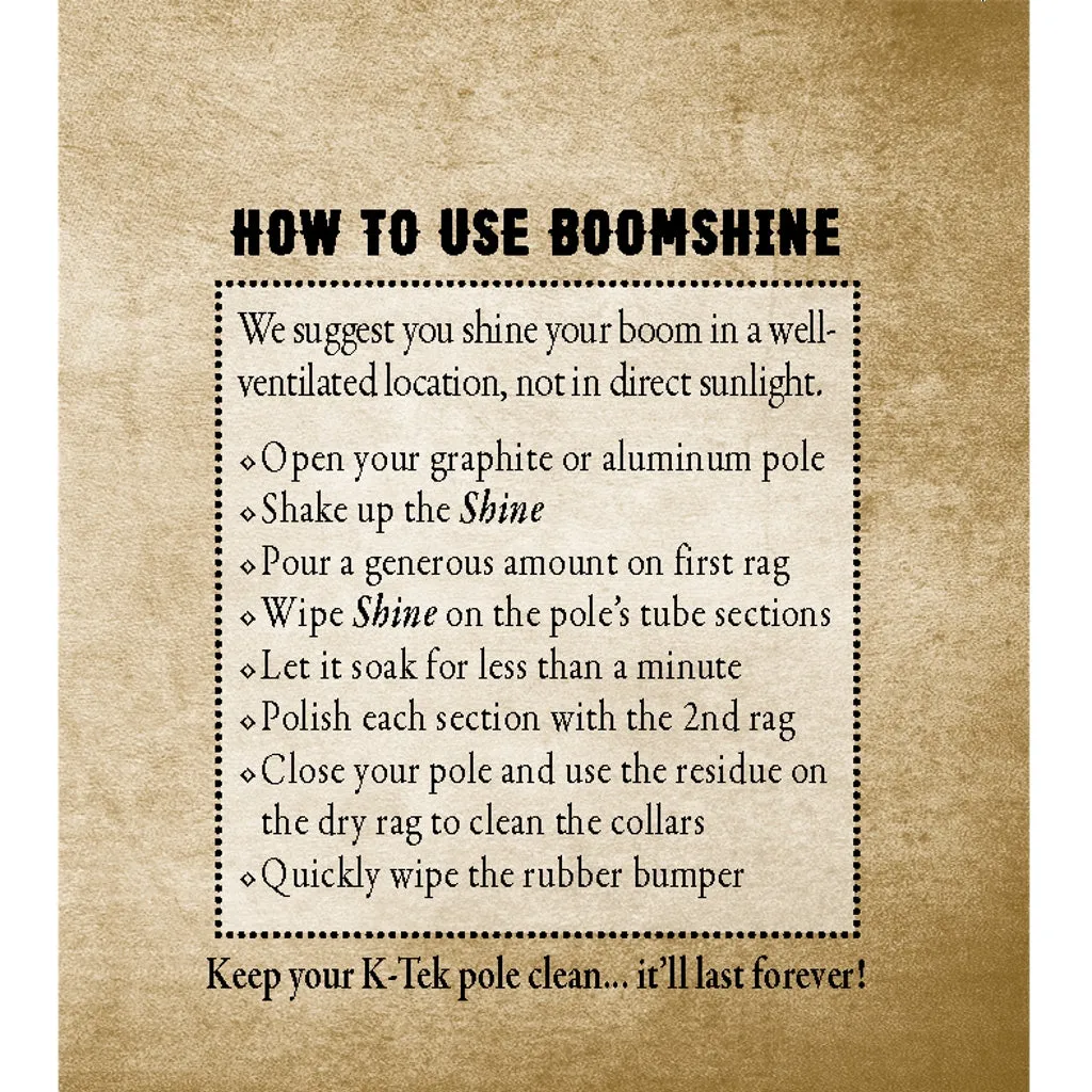 K-tek Boomshine Kit