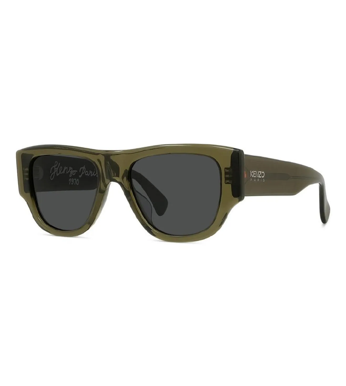 Kenzo Men's Grey Square Sunglasses