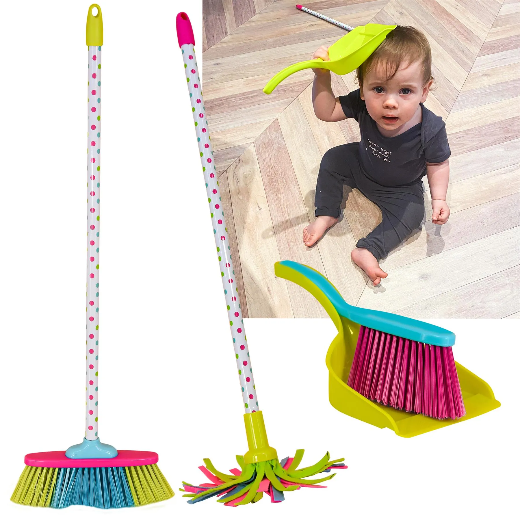 Kids Cleaning Play Set Toy