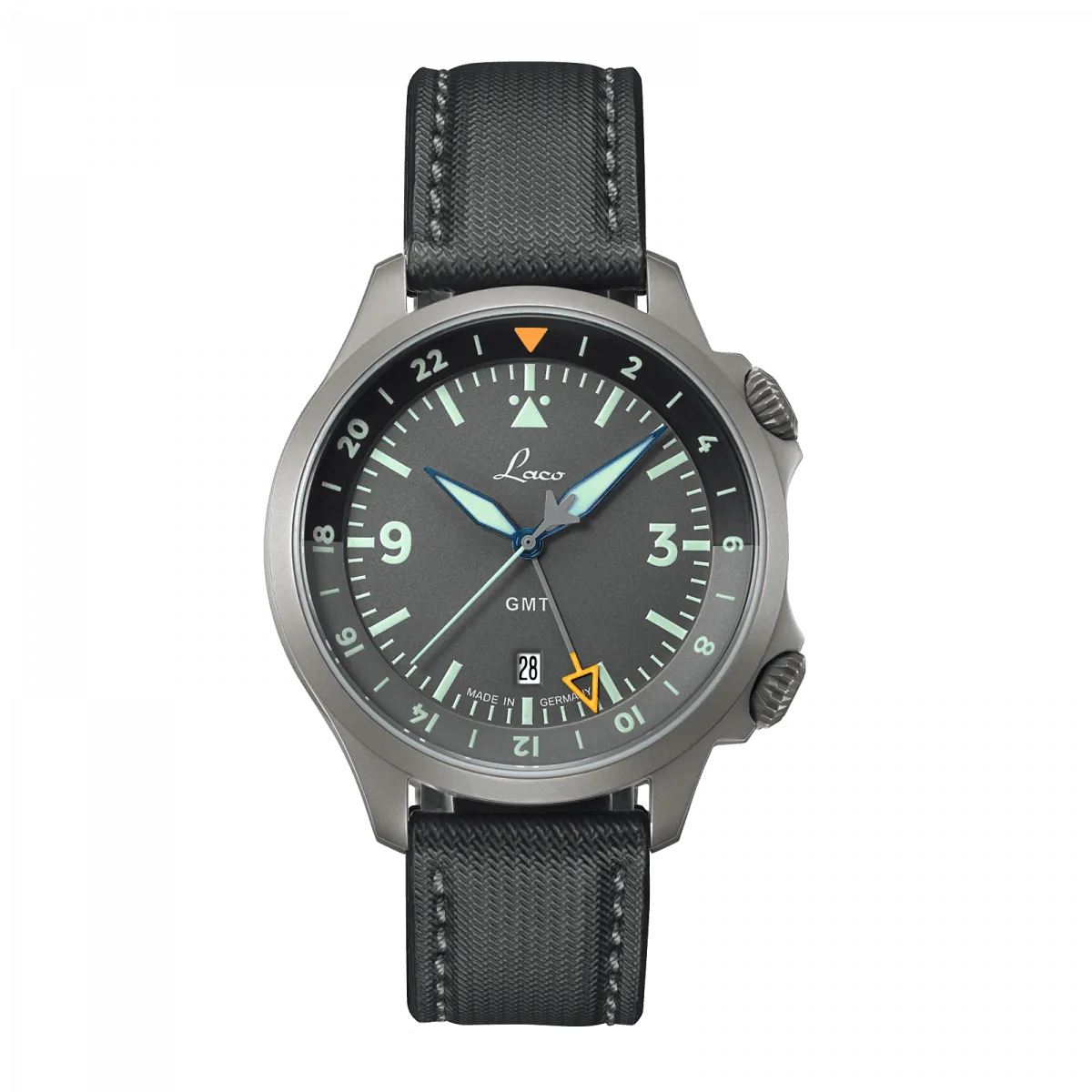 Laco - Frankfurt GMT 43 mm Automatic