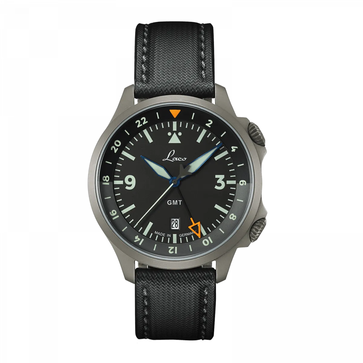 Laco - Frankfurt GMT 43 mm Automatic