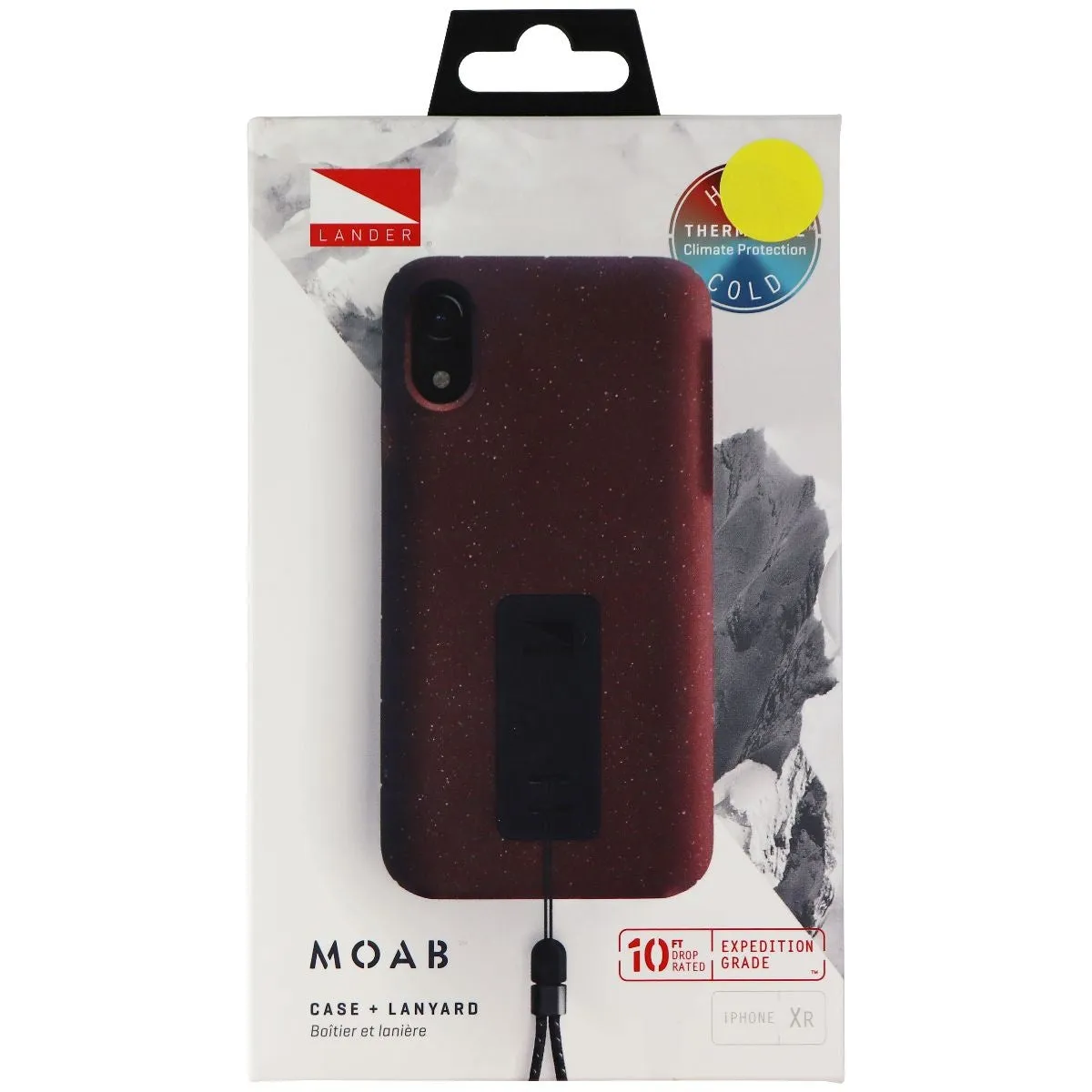 Lander Moab Series Rugged Outdoor Case for Apple iPhone XR - Red