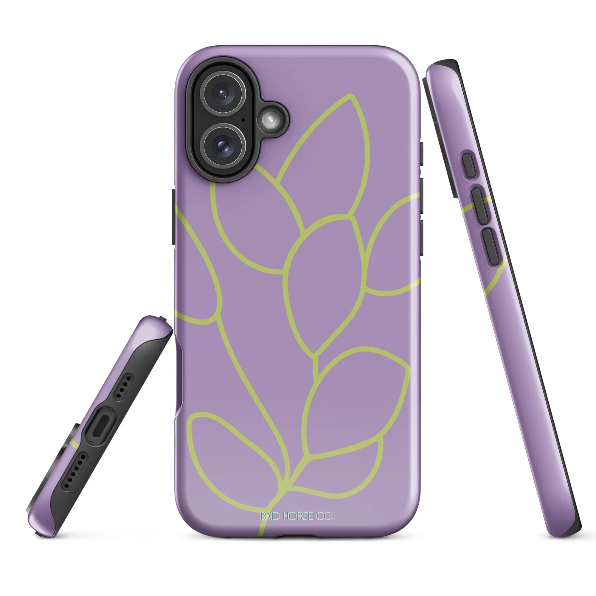 Leaf it Lavender - iPhone® Tough Case