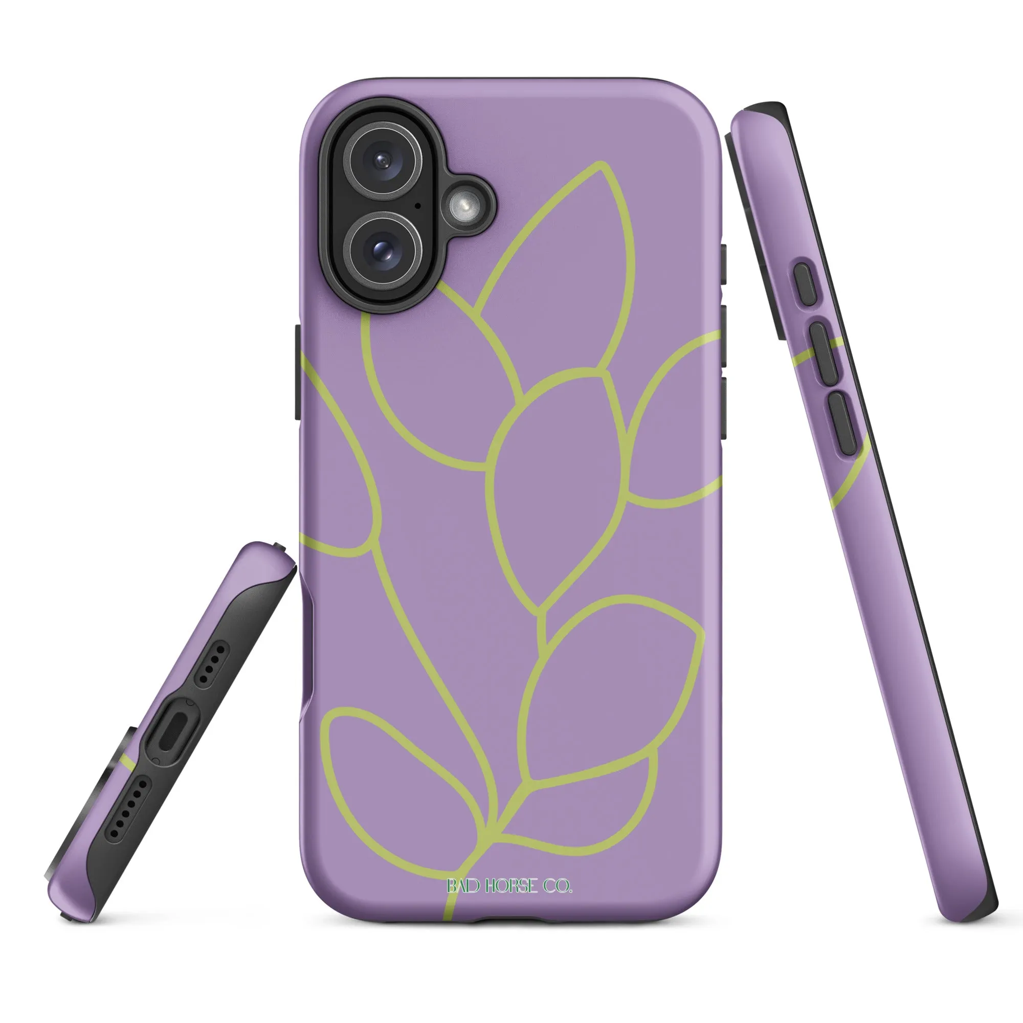 Leaf it Lavender - iPhone® Tough Case