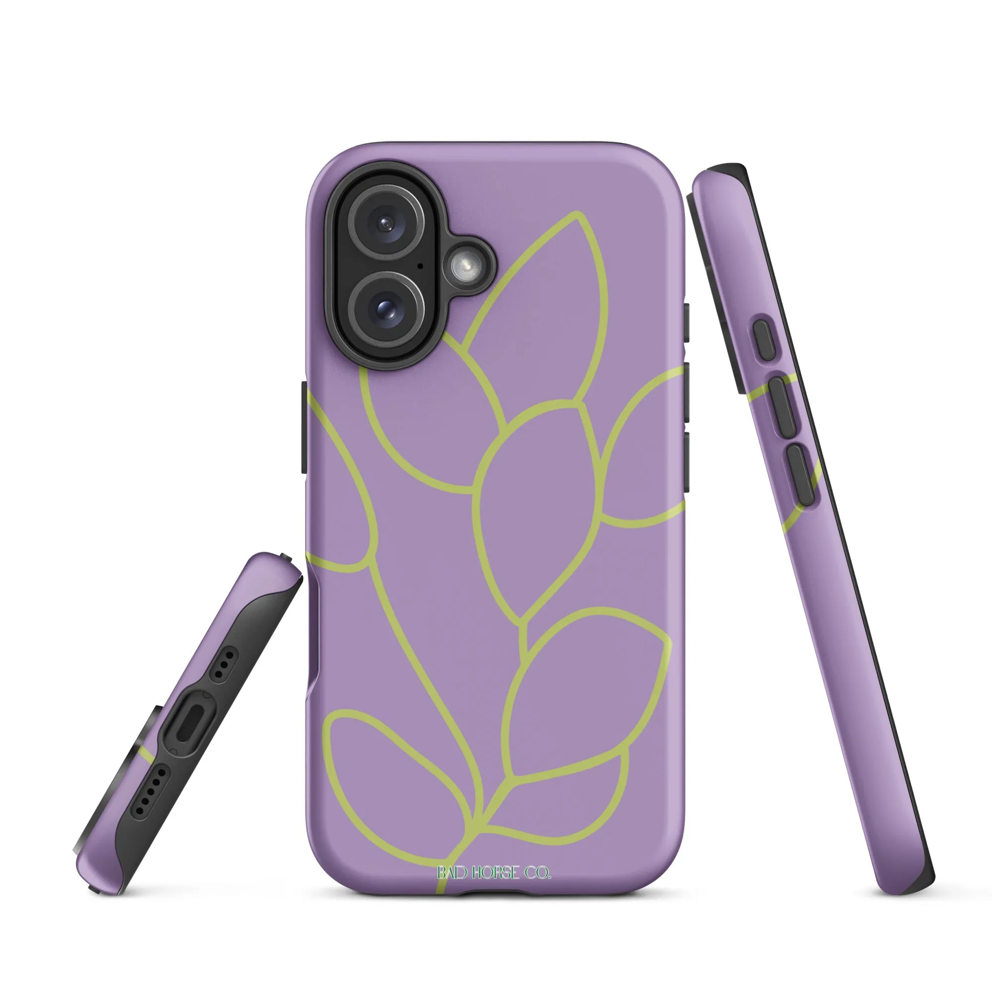 Leaf it Lavender - iPhone® Tough Case