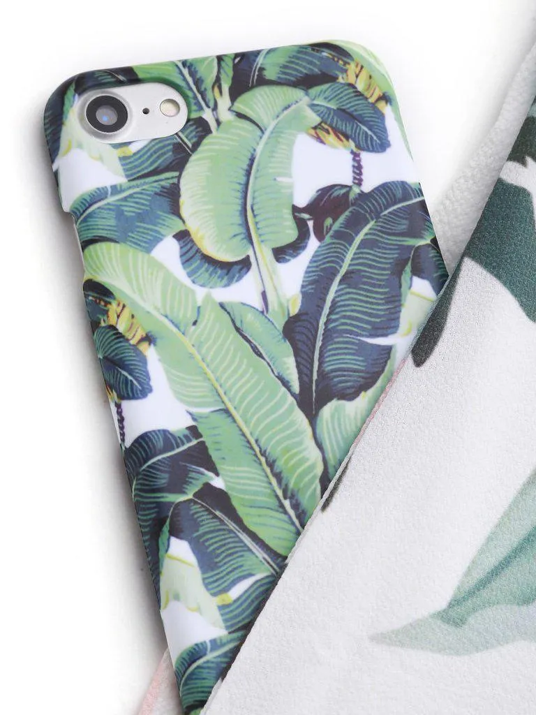 Leaf Print iPhone Case