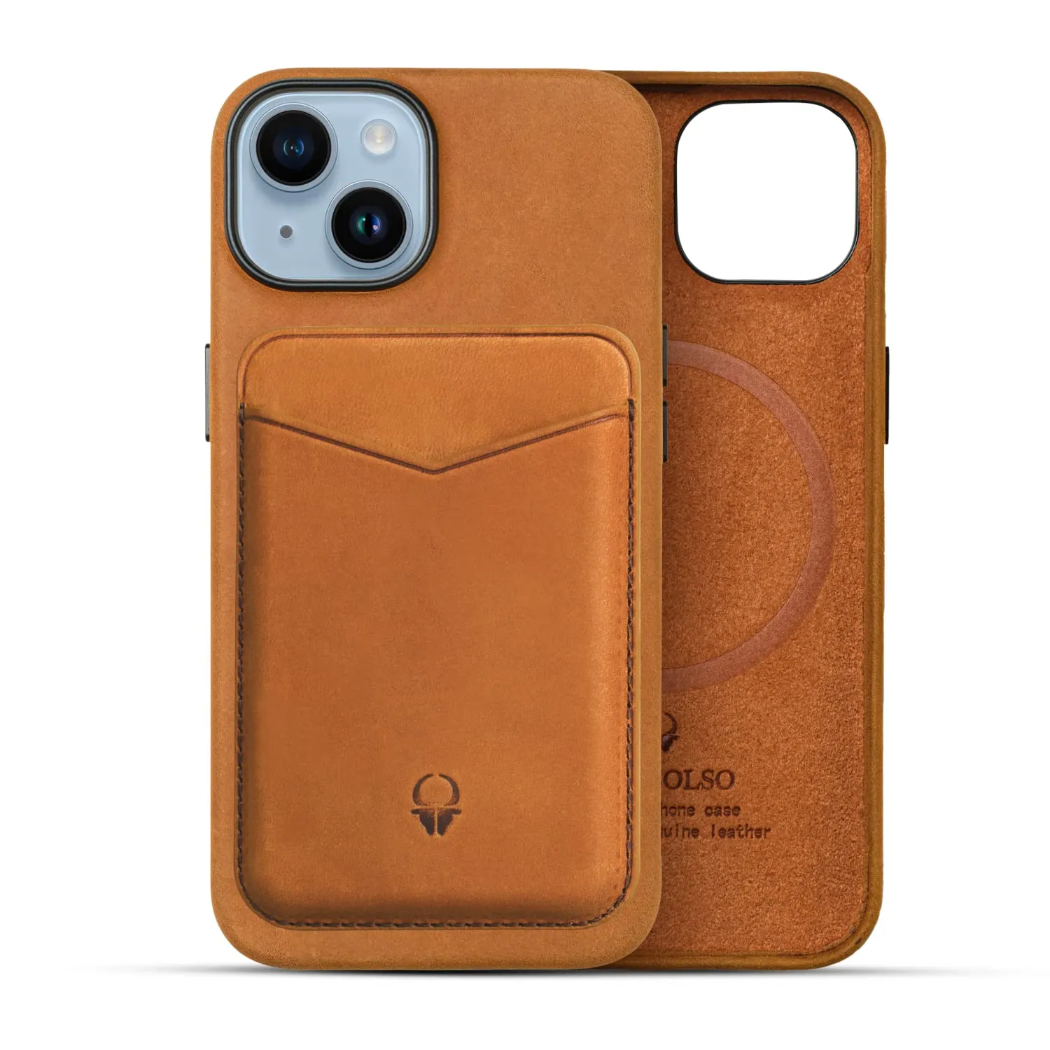 Leather Iphone 14 Case - Protective Leather Wallet Case For Iphone 14 - Classic