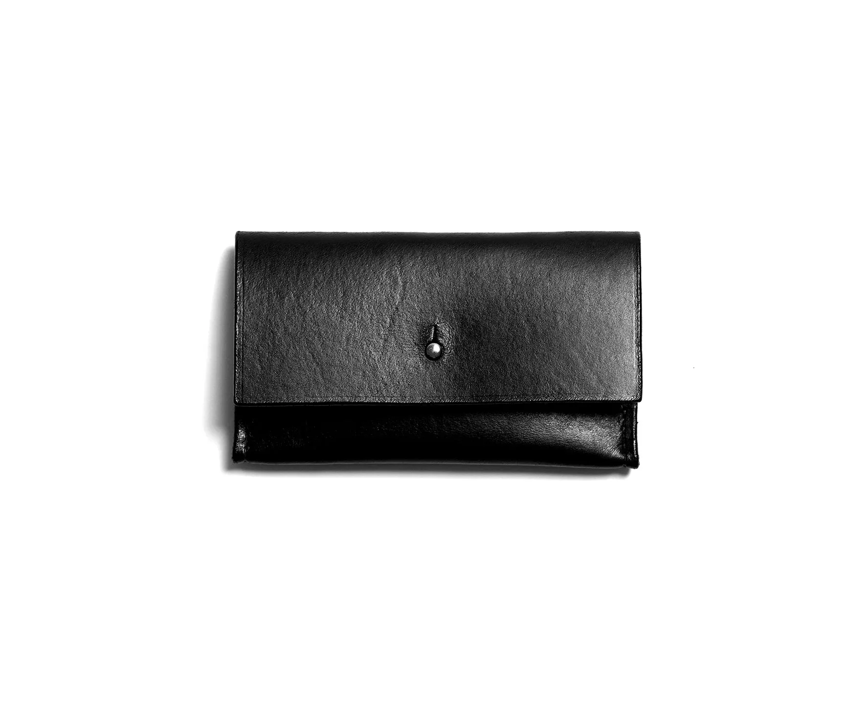 Leather wallet: ADAM (black)