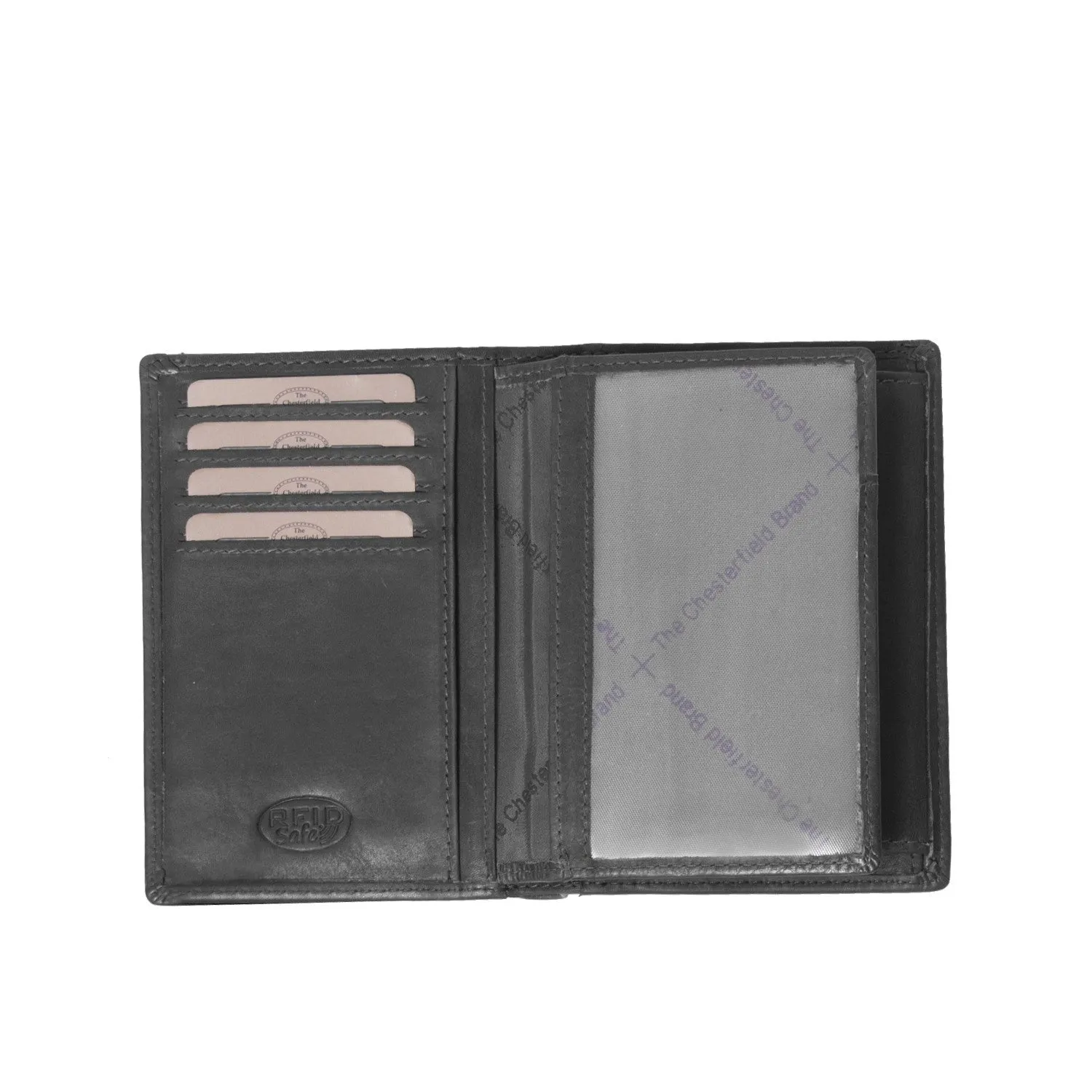 Leather Wallet Black Siem