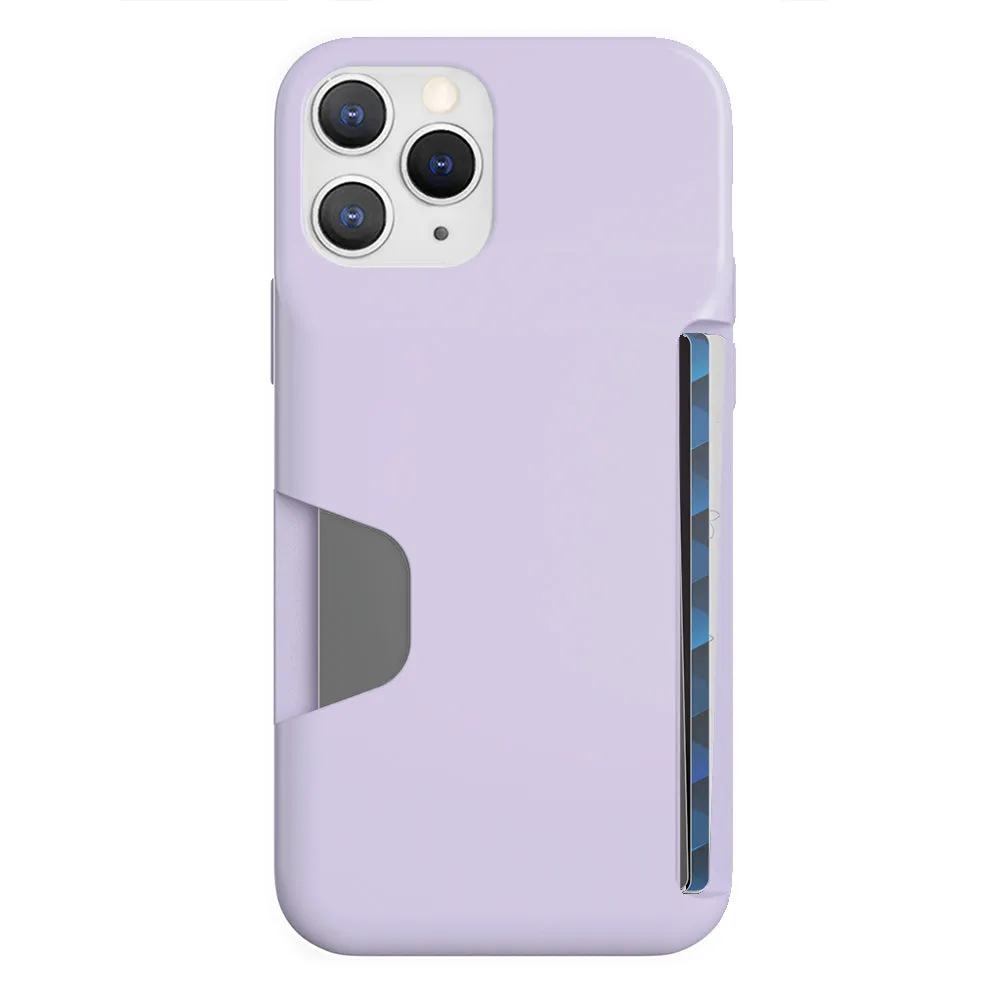 Light Purple iPhone Wallet Case