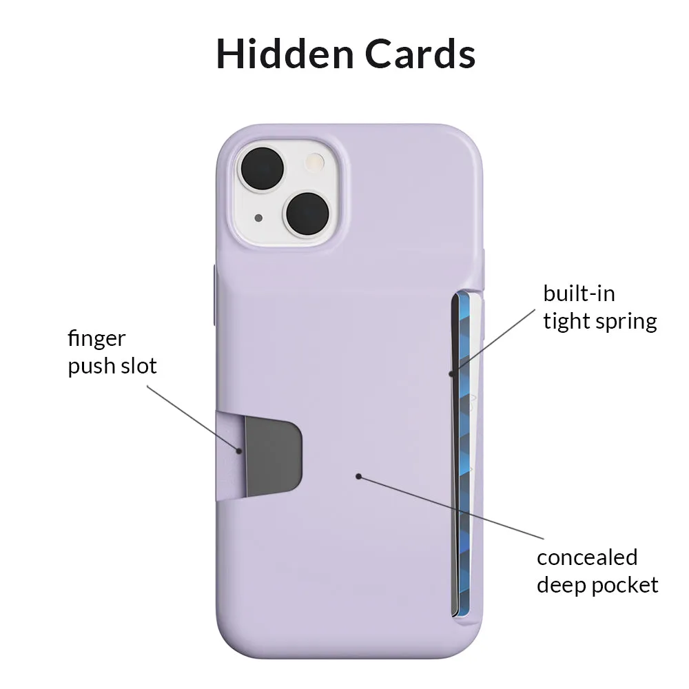 Light Purple iPhone Wallet Case