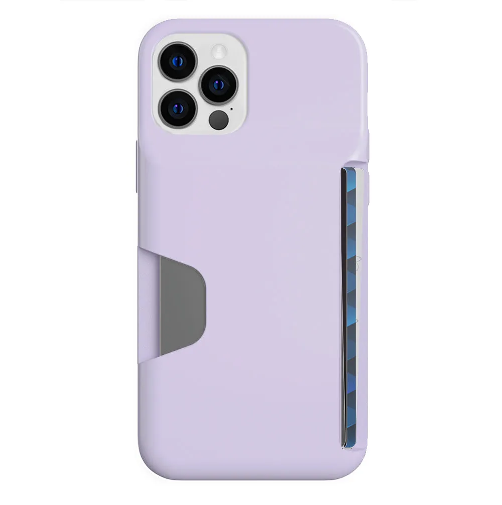 Light Purple iPhone Wallet Case