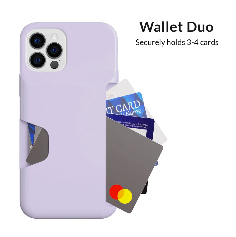 Light Purple iPhone Wallet Case