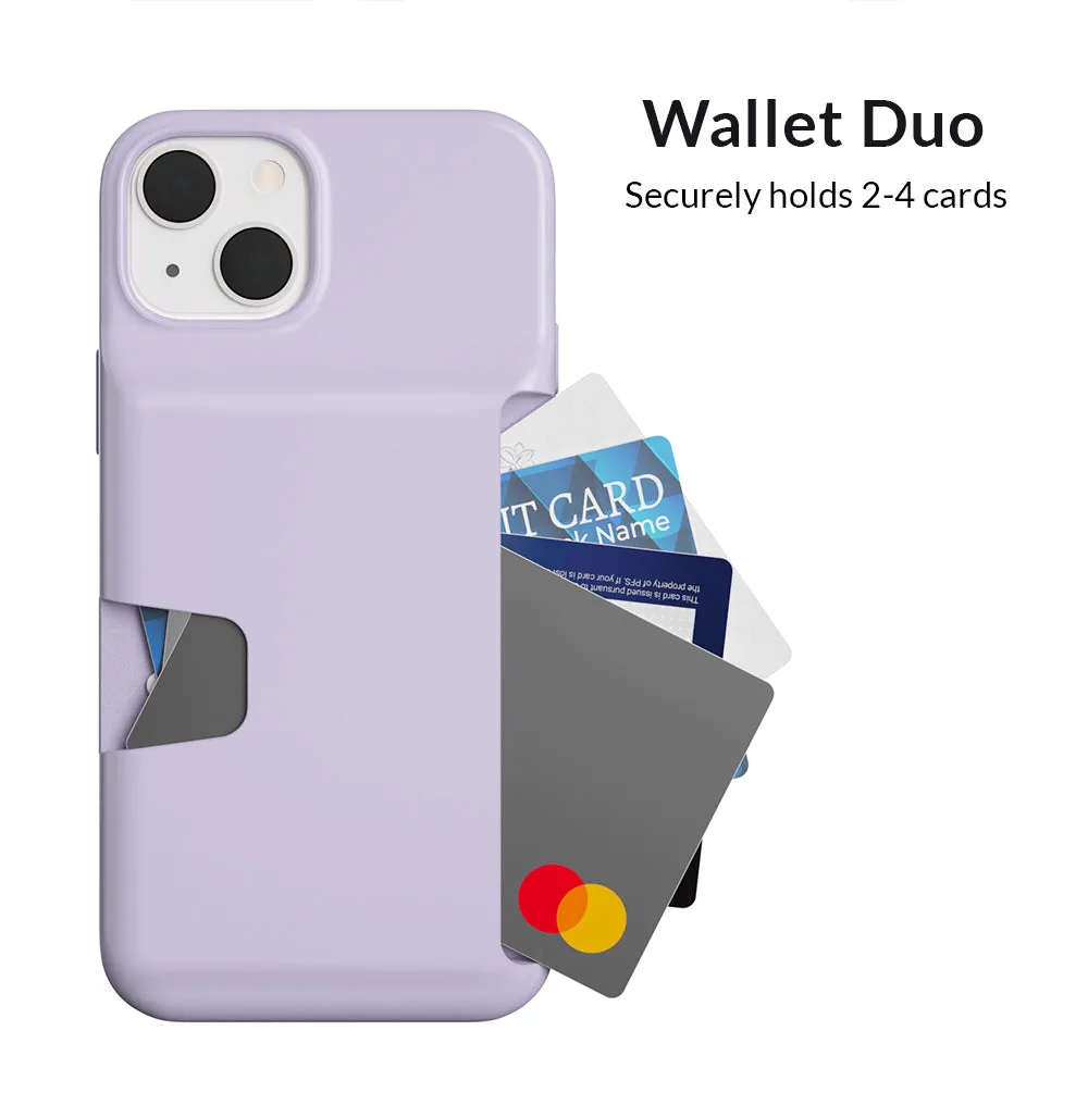 Light Purple iPhone Wallet Case