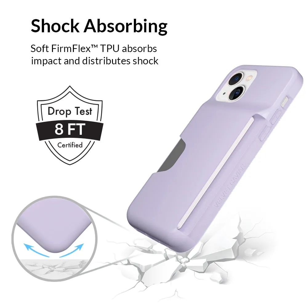 Light Purple iPhone Wallet Case