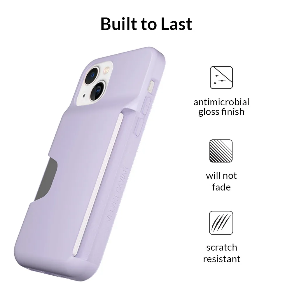 Light Purple iPhone Wallet Case