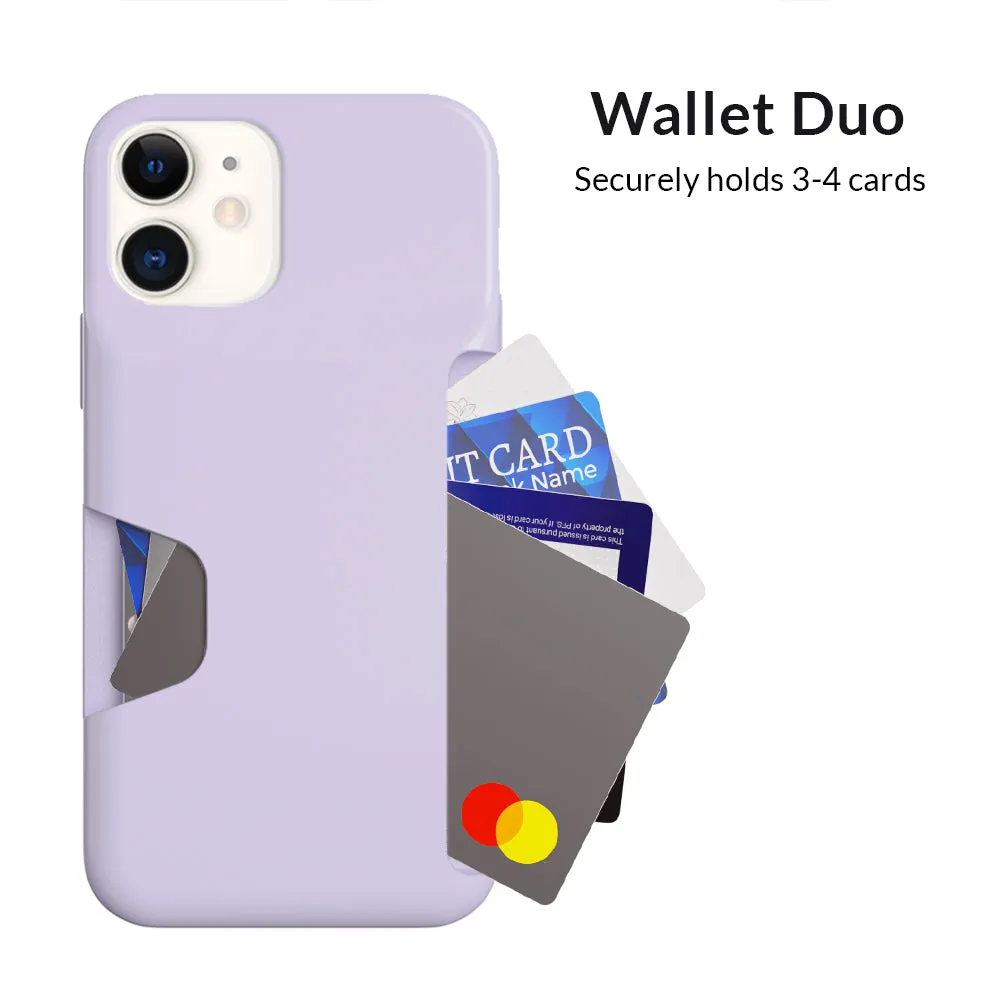 Light Purple iPhone Wallet Case