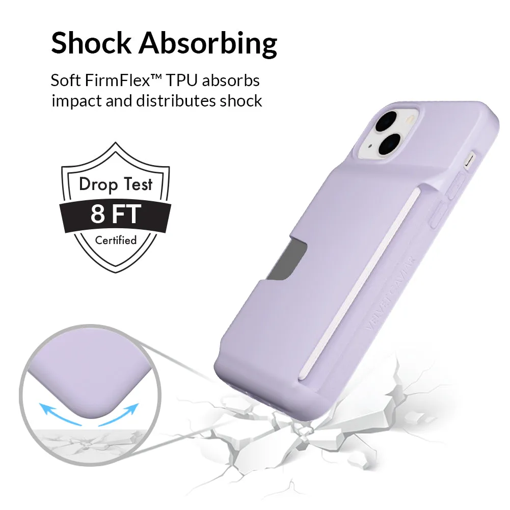 Light Purple iPhone Wallet Case