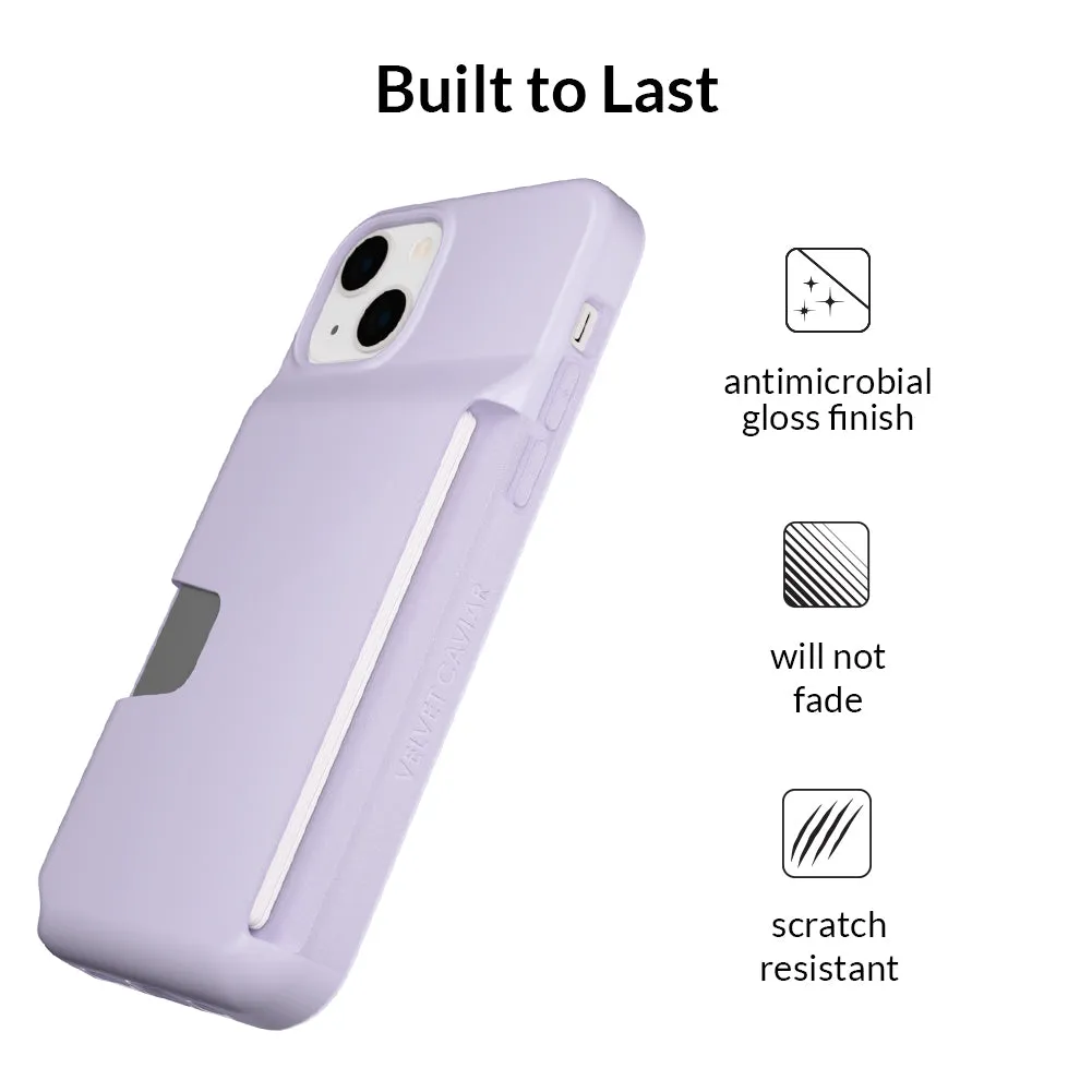 Light Purple iPhone Wallet Case