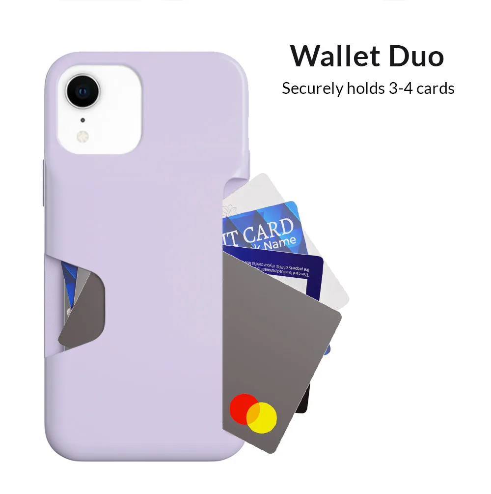 Light Purple iPhone Wallet Case