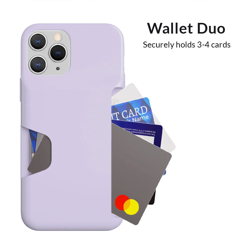 Light Purple iPhone Wallet Case