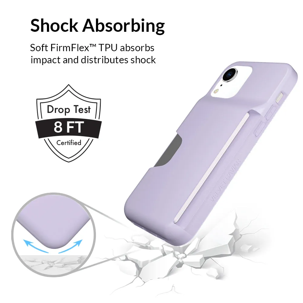 Light Purple iPhone Wallet Case