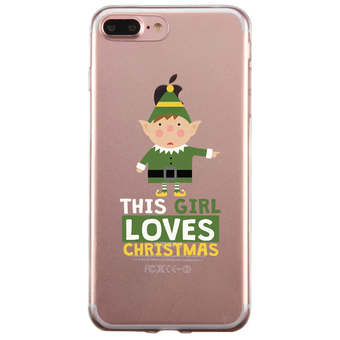 Loves Christmas Couple Matching Phone Cases Beautiful Christmas