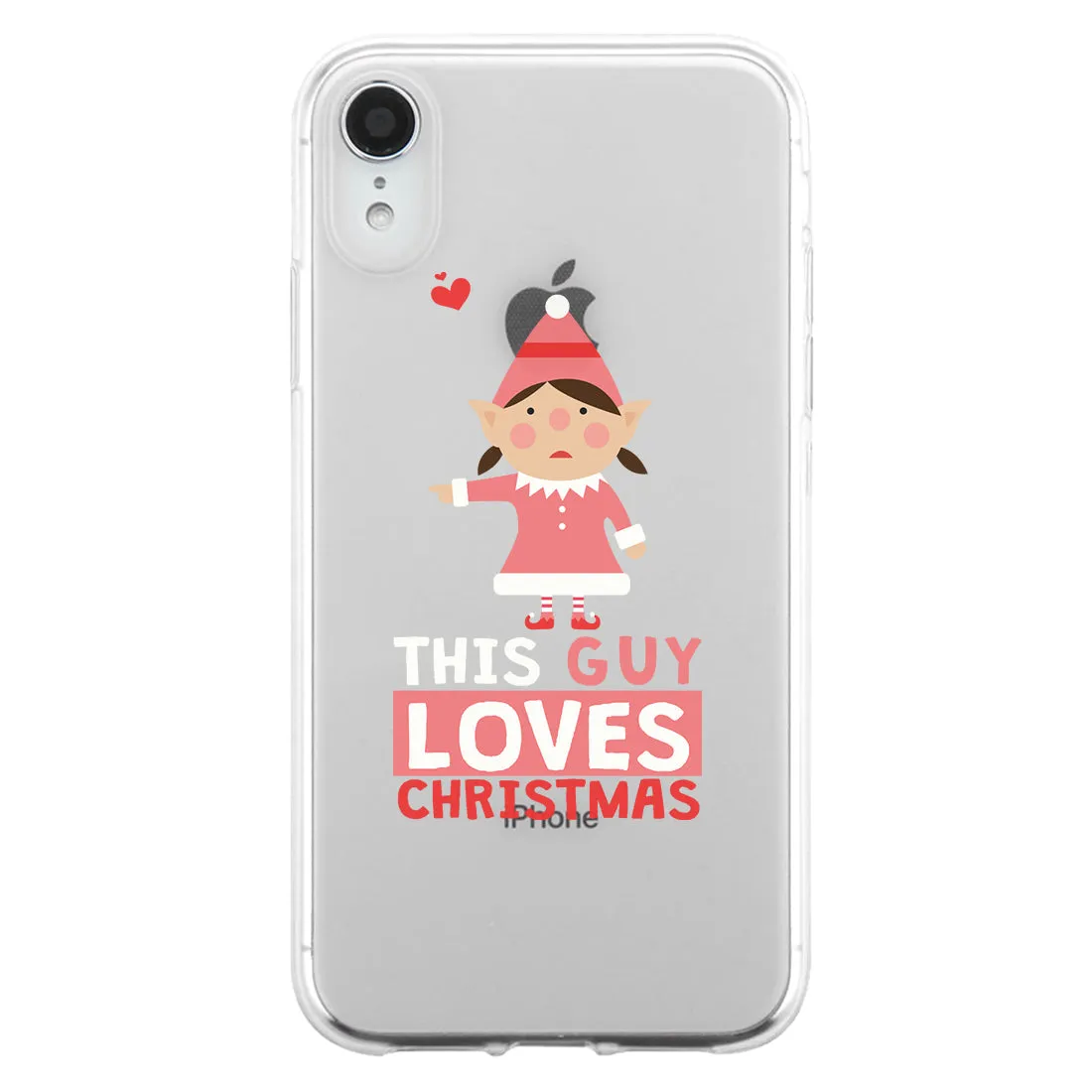 Loves Christmas Couple Matching Phone Cases Beautiful Christmas