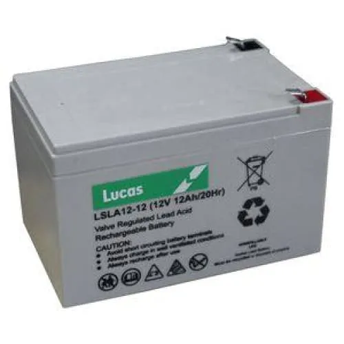 LUCAS LSLA12-12 MOBILITY BATTERY 12V 12AH