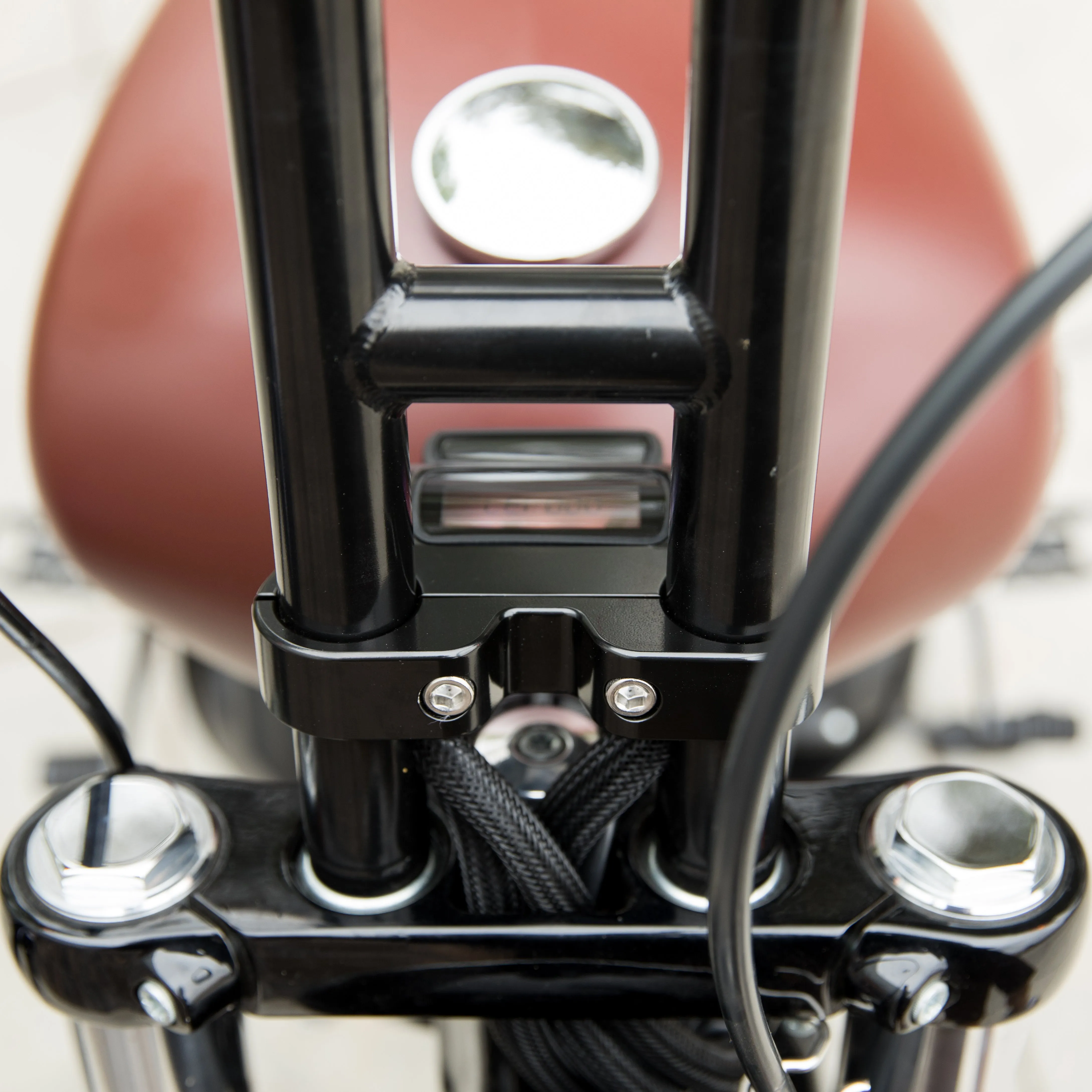 M8 Softail Dash Panel - Black