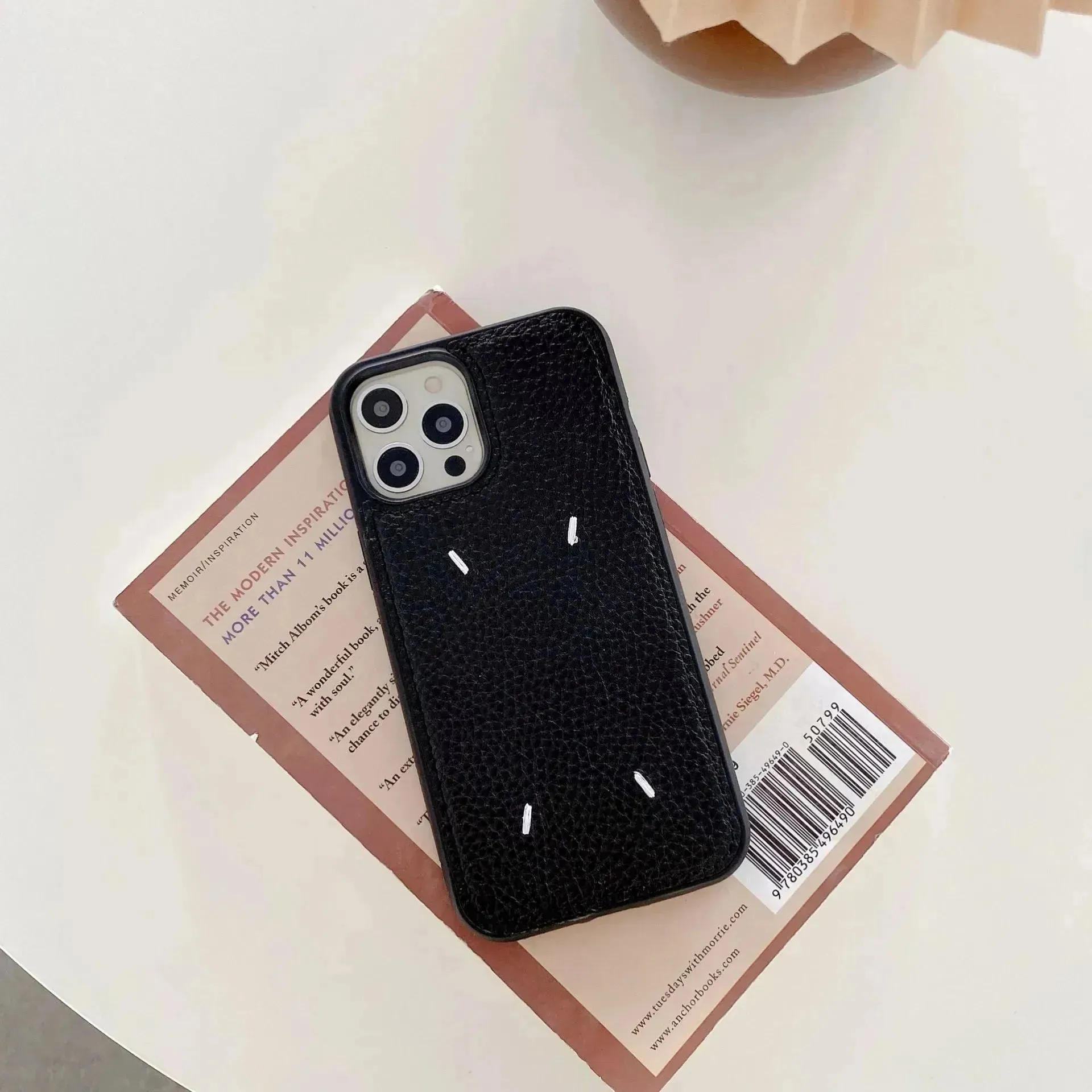 Margiela Phone Case Full Covered Leather