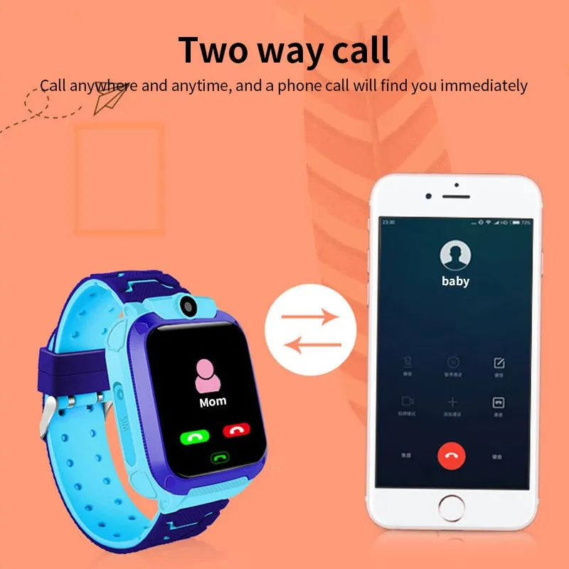 martwatch Q12 Waterproof 2G SIM Card Call Location IOS, Android