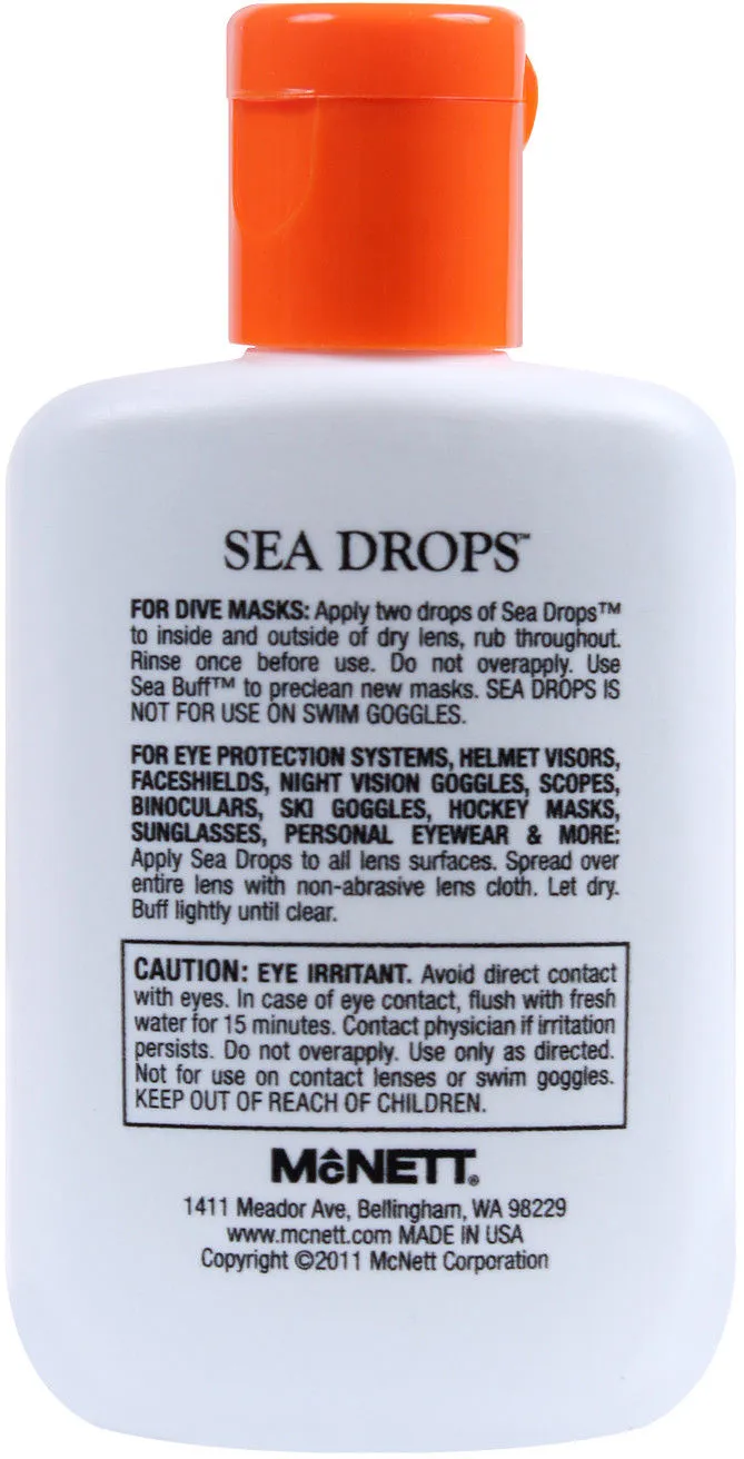 McNett Sea Drops Anti-Fog & Lens Cleaner For Masks & Lenses