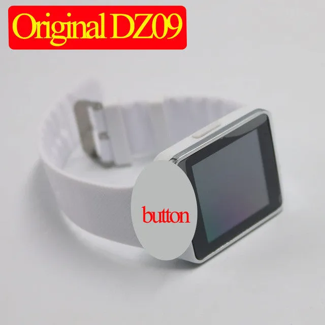 men Wearable Devices DZ09 Smart Watch Support SIM TF Card women sport Wrist Smartwatch For IOS Android smartphone with camera