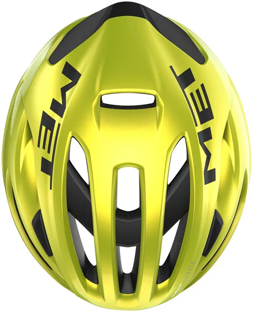 MET Rivale MIPS Helmet - Lime Yellow Metallic, Glossy, Large