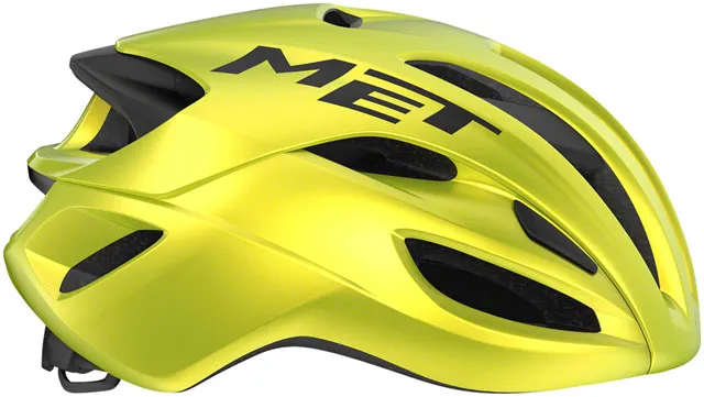 MET Rivale MIPS Helmet - Lime Yellow Metallic, Glossy, Large