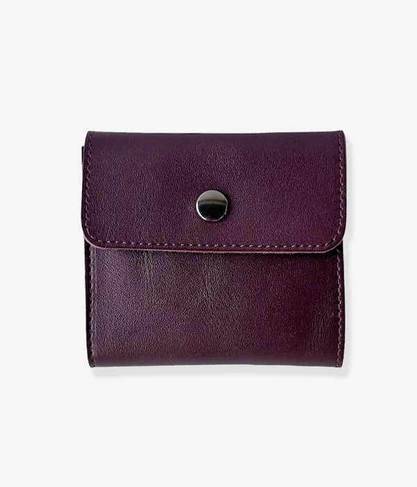 MHL./BASIC LEATHER THREE FOLD WALLET