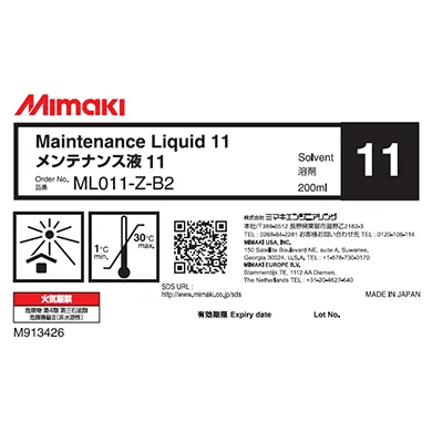 Mimaki Maintenance Liquid 11 Kit